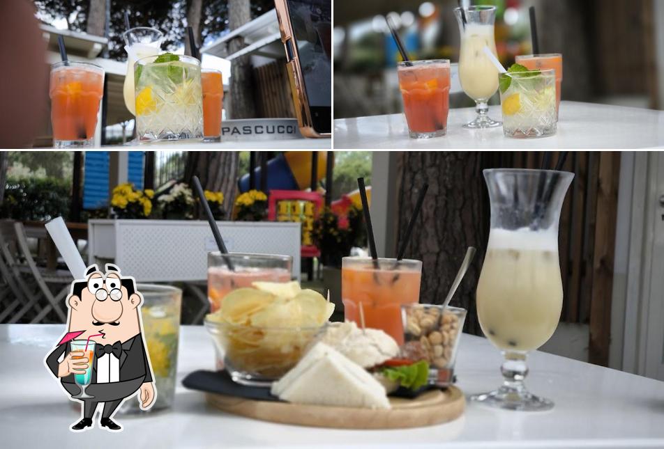 La foto della bevanda e cibo di Ristorante Pizzeria & Take Away Adriano Camping Village