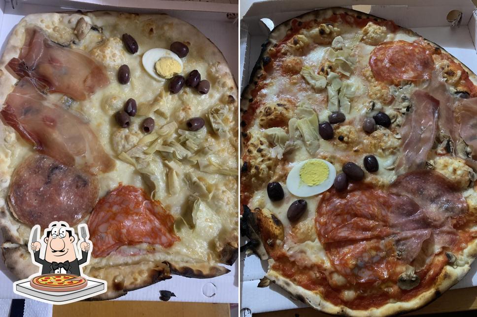 Scegli tra le svariate varianti di pizza