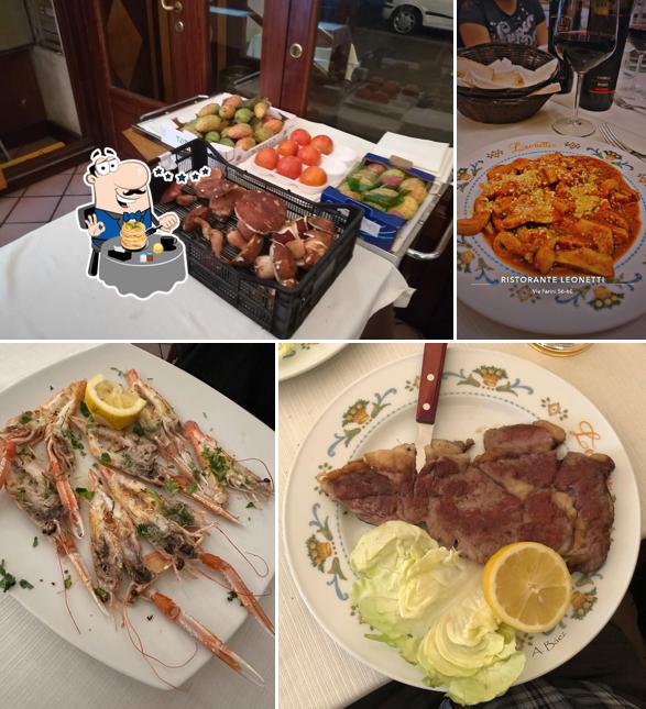 Platti al Ristorante Leonetti