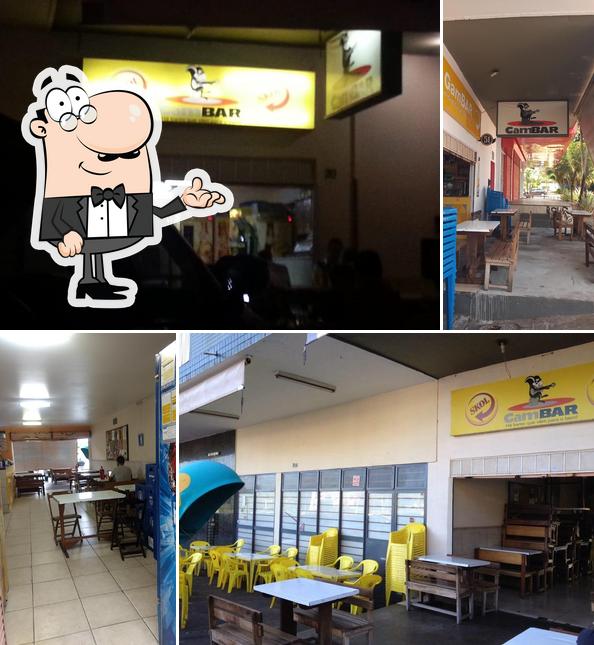 O interior do GamBar