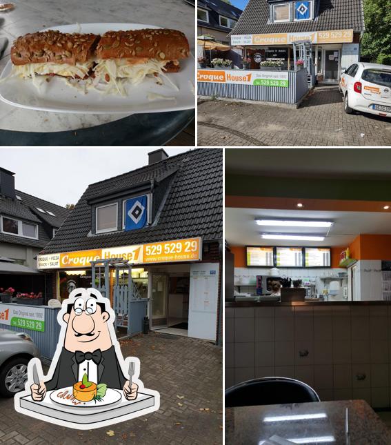 Croque House se distingue par sa nourriture et extérieur