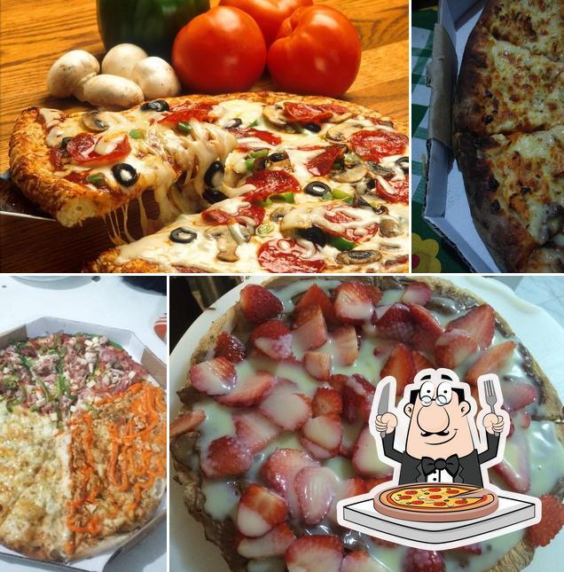 Consiga diferentes estilos de pizza