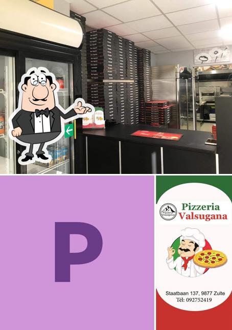 L'intérieur de Pizzeria valsugana