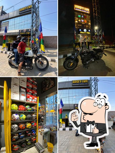 Look at this pic of Riders Cafe Ludhiana