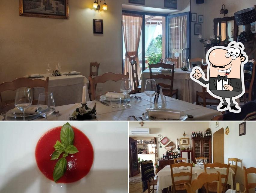 Guarda la foto che raffigura la interni e cibo di Ristorante Al Mulino