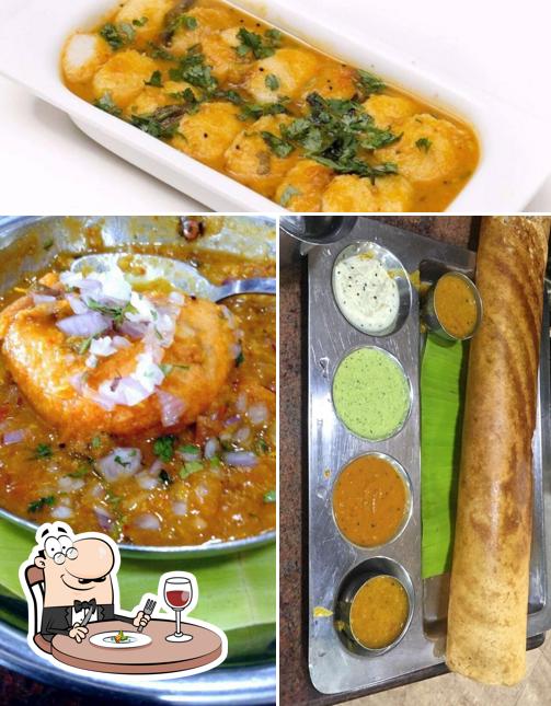 Food at Saravana Bhavan