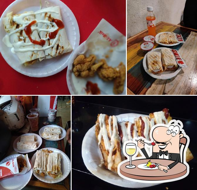Meals at Al- Beik Fast Food Corner