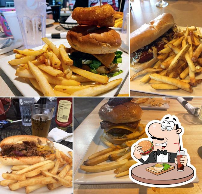 Barbacoa Lucky Dog Grille, Mason Carta del restaurante y opiniones