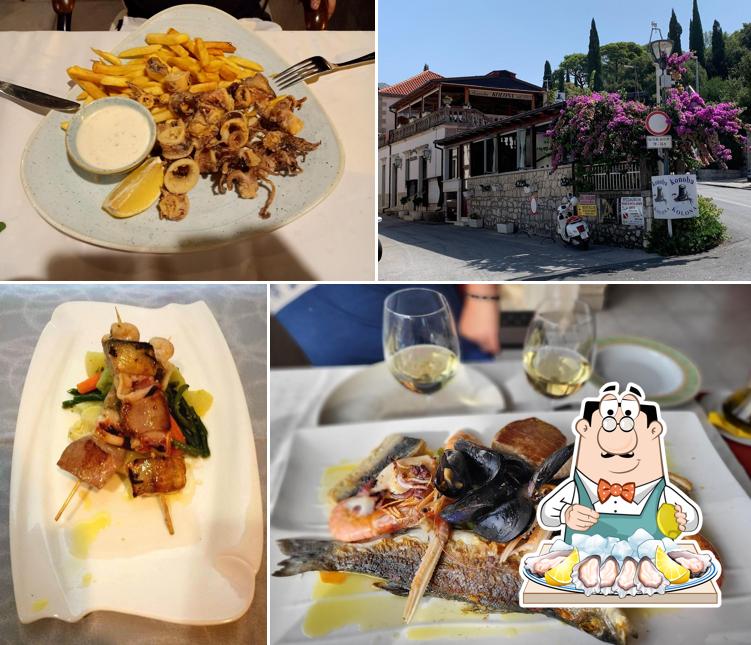 Prenditi la cucina di mare a Konoba Kolona