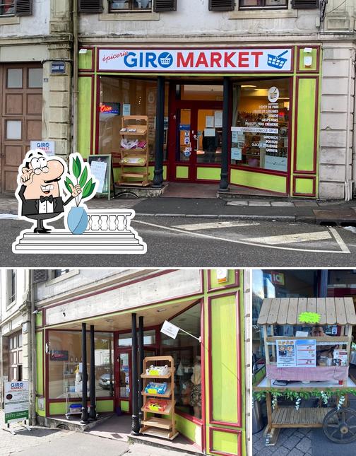 L'extérieur de GIROMARKET