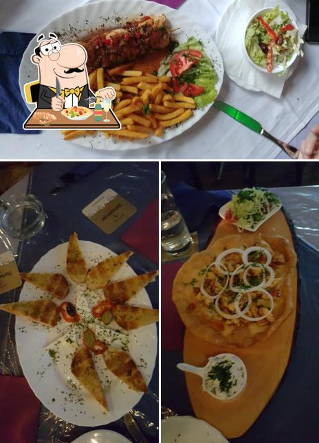 Food at Griechische Taverne