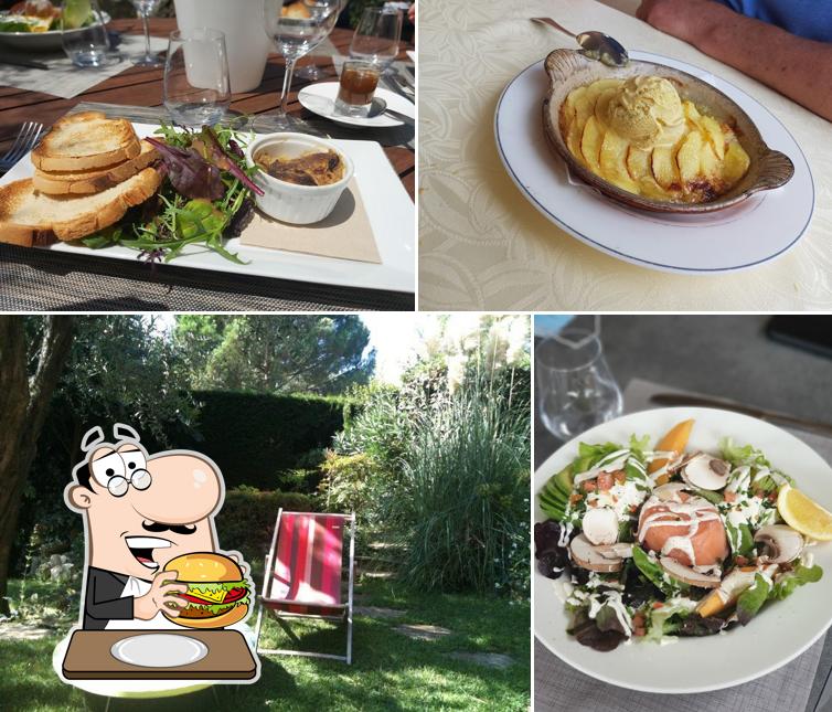 Commandez un hamburger à L'Orée d'Opio - Cuisine au Feu de Bois