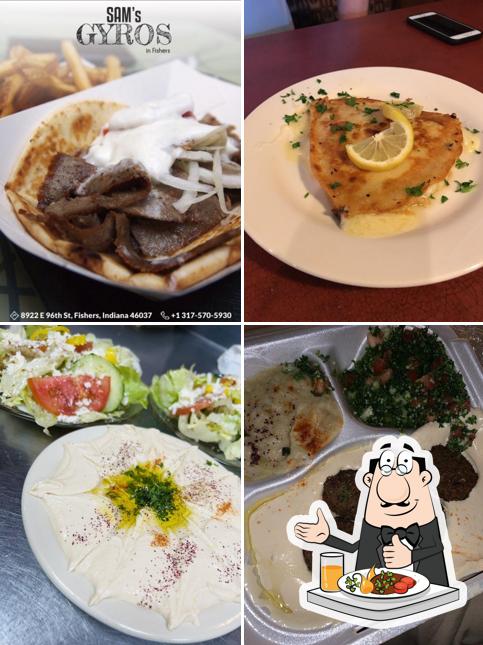 Meals at Sam's Gyros - Fishers