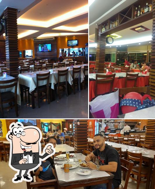 O interior do Toca do Boi Churrascaria