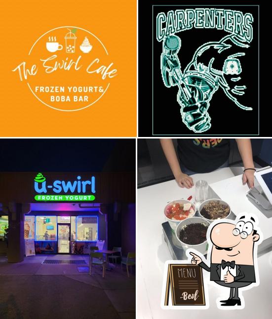 Здесь можно посмотреть изображение паба и бара "The Swirl Cafe Frozen Yogurt , Smoothies and Boba tea"