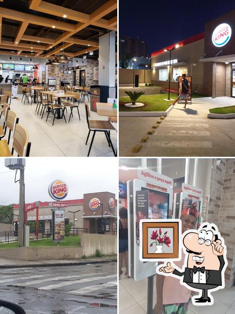 Veja imagens do interior do Burger King