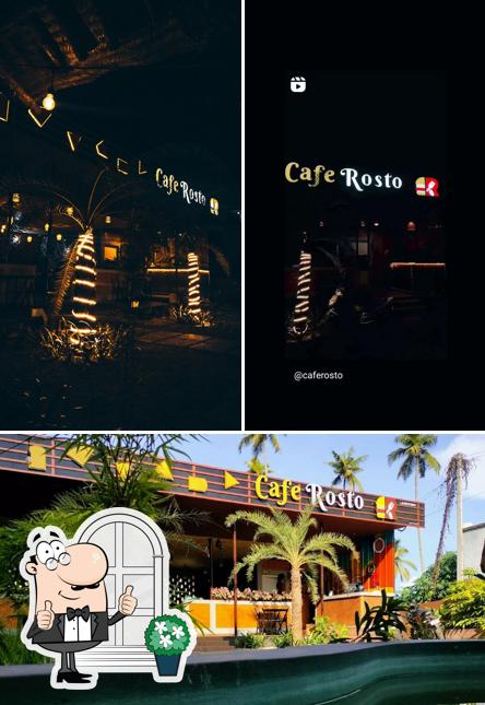 The exterior of Cafe Rosto