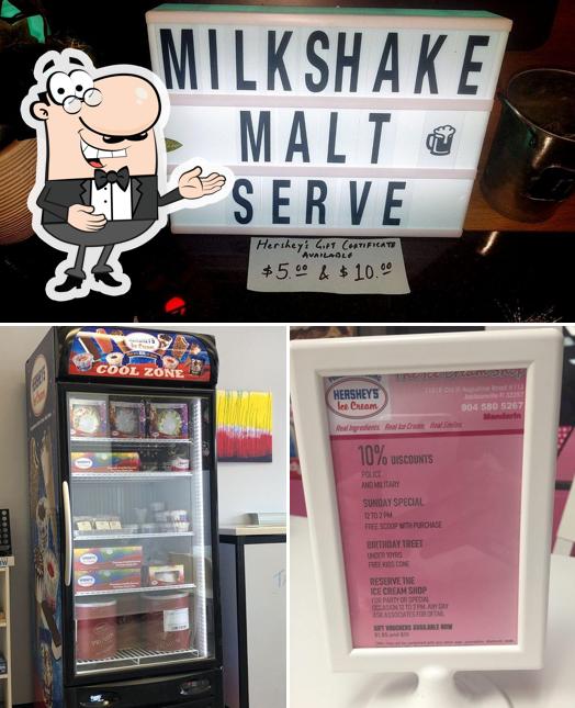 Hershey's Ice Cream in Jacksonville Restaurant menu and reviews