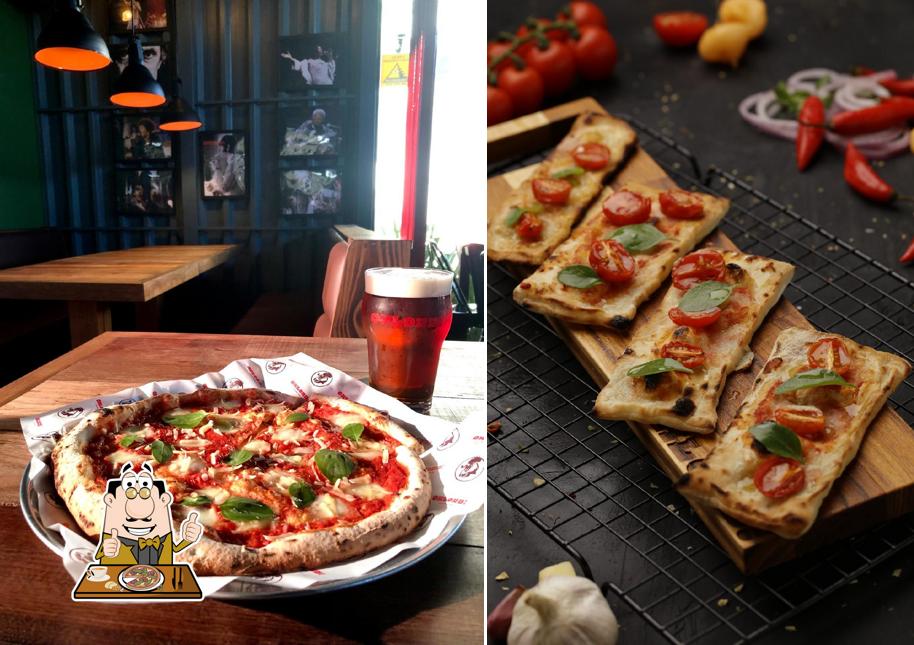 Experimente diferentes variedades de pizza