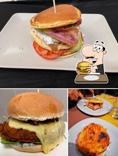Ordina un hamburger a Cà Nostra