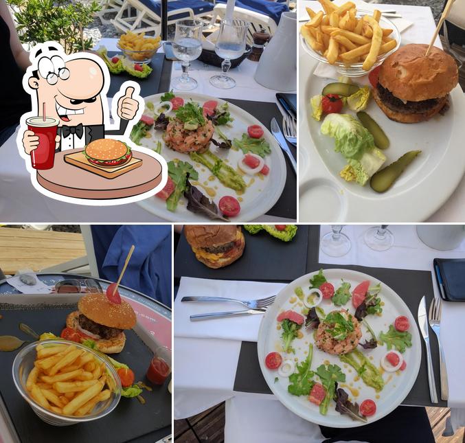 Essayez un hamburger à Lido Plage