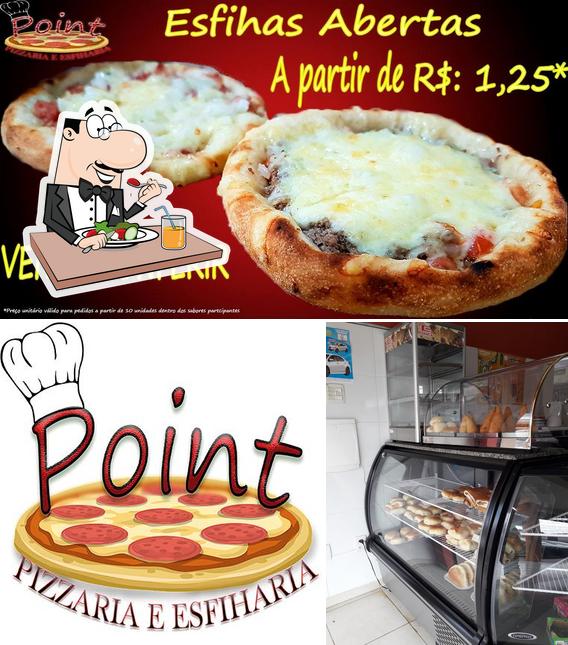 Comida em Point Pizza Esfiha