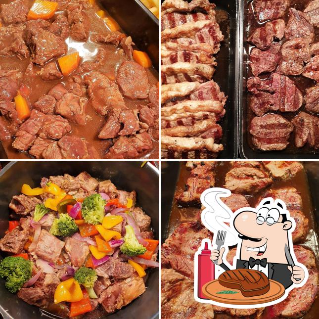 Peça pratos de carne no Restaurante Confí - Cozinha de Memória - BIGORRILHO