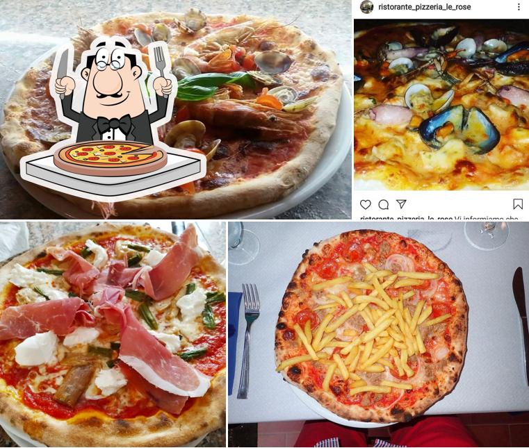 Ordina una pizza a Ristorante Pizzeria Le Rose