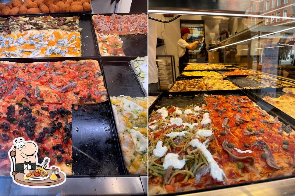 Scegli una pizza a Rom'antica Milano Canonica