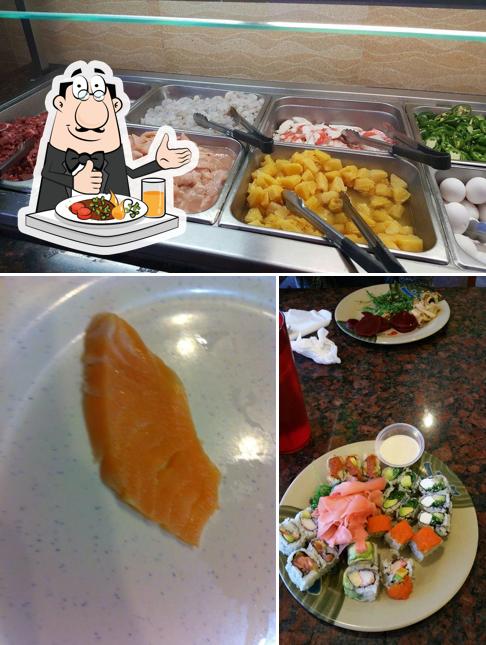 Food at Sakura Buffet