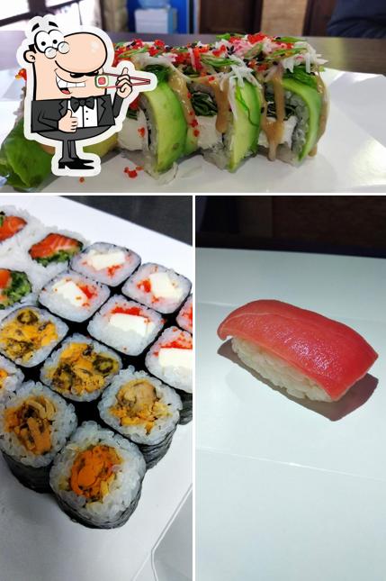 Essayez de nombreuses options de sushi