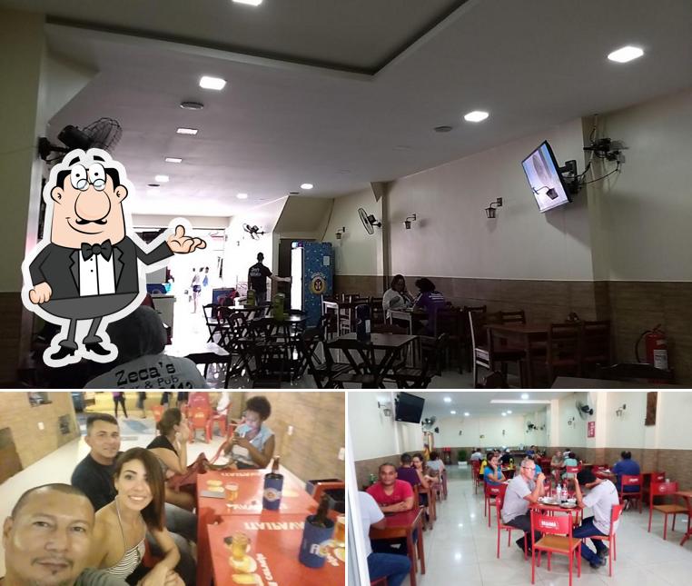 Veja imagens do interior do Zeca's Bar & Pub