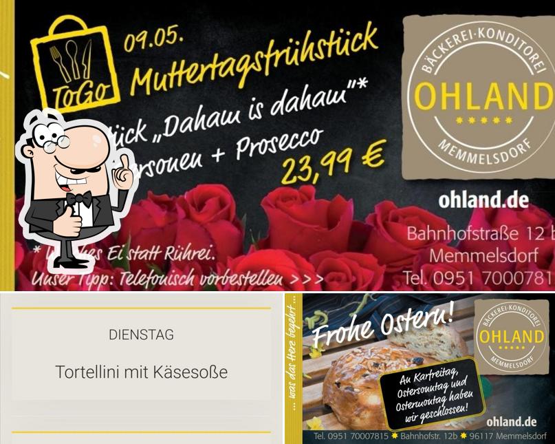 Voici une photo de Bakery pastry Ohland GmbH & Co KG