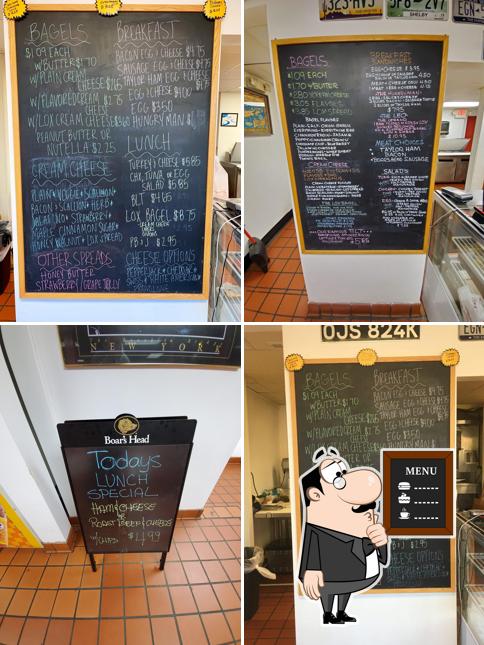 Check out the daily specials on the blackboard