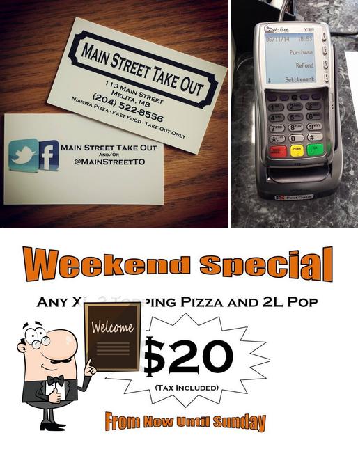 Main Street Take Out in Melita Restaurant reviews