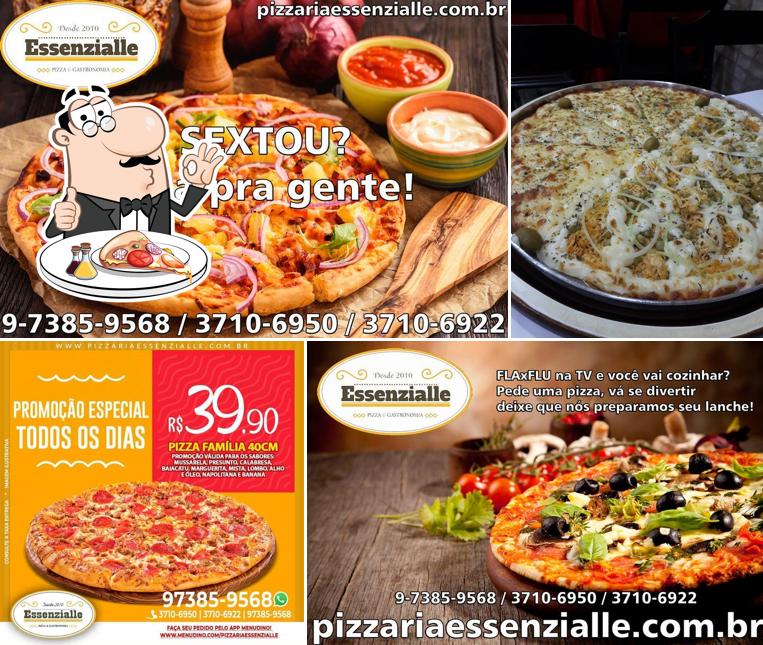 Peça pizza no Pizzaria Essenzialle