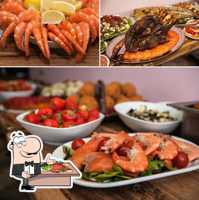 Get seafood at Rosario's
