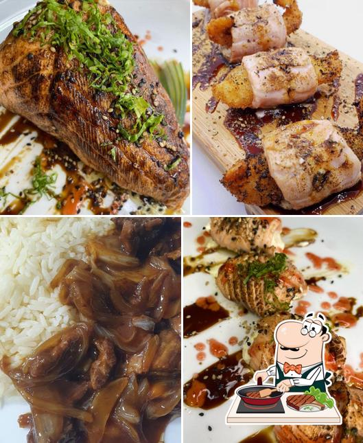 Prove refeições de carne no Sushidahora Maraponga