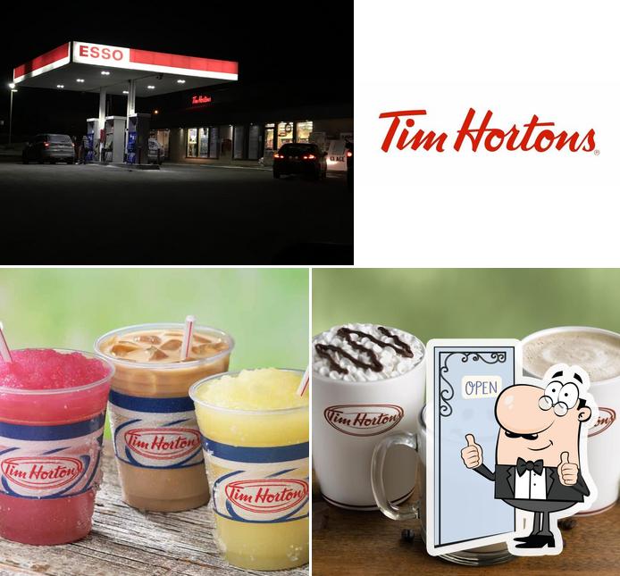 Voici une image de Tim Hortons