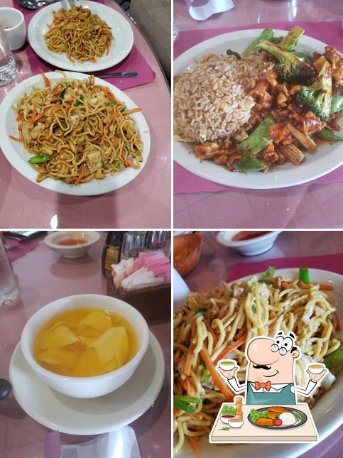 Food at Tony Wang's Chinese Restaurant