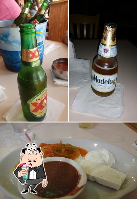 The photo of drink and food at Acapulco Spirit Restaurant