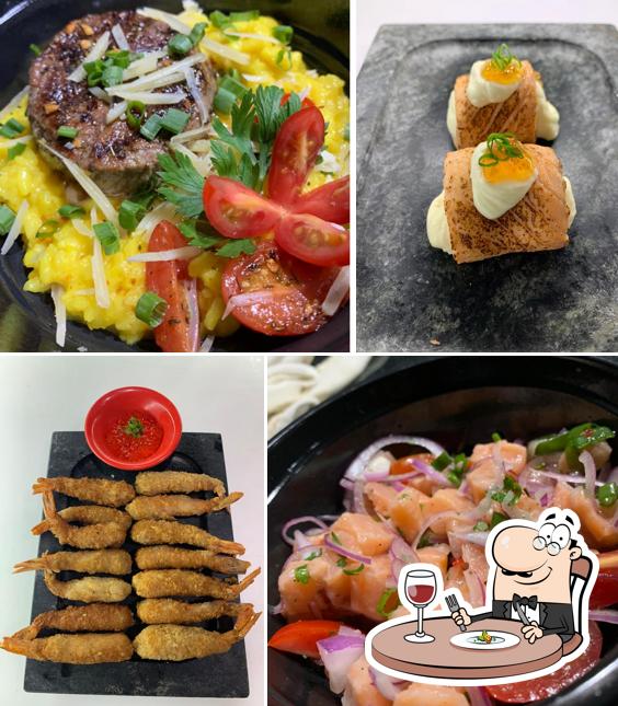 Comida em Gohan Sushi