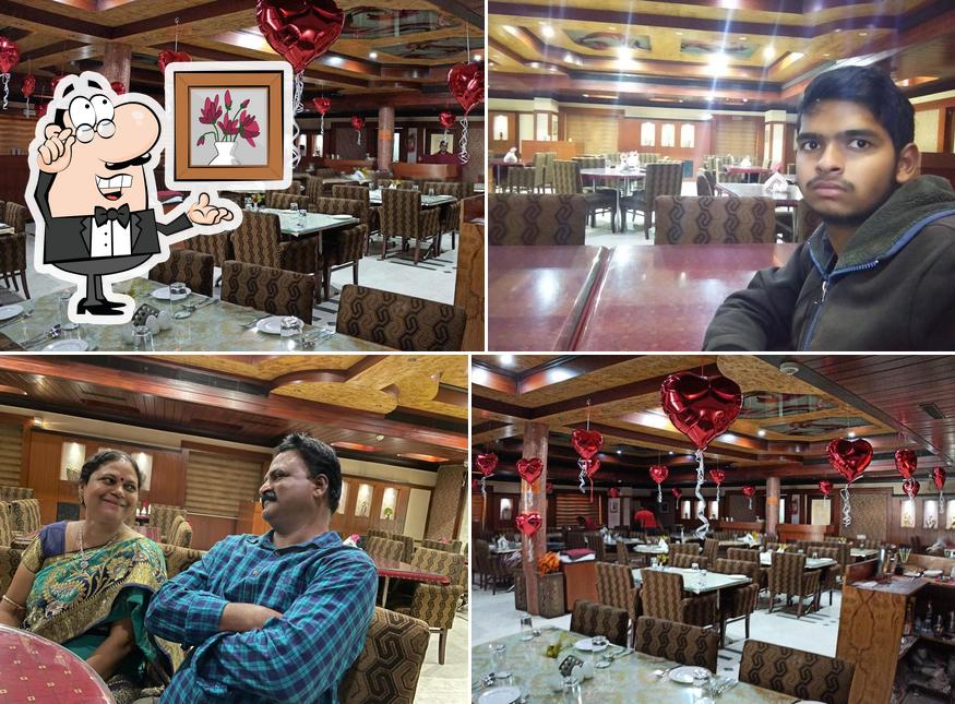The interior of Grand Darbar Restaurant