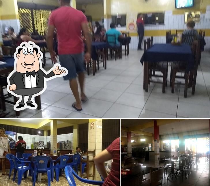 O interior do Altos Lanches