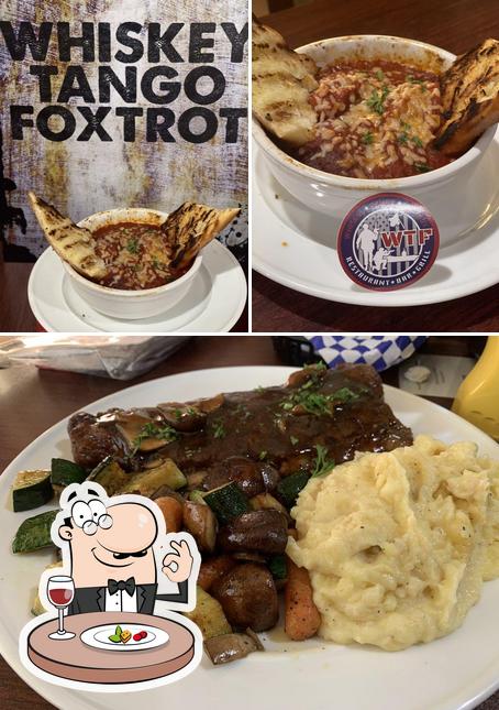 Food at Whiskey Tango Foxtrot Restaurant Bar & Grill