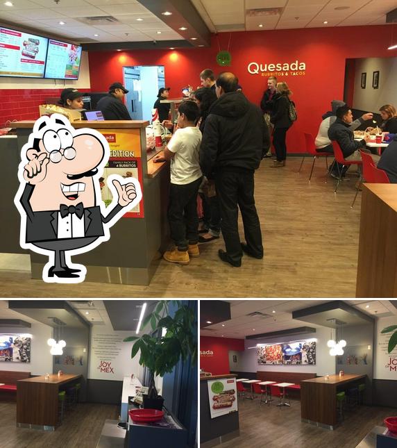 L'intérieur de Quesada Burritos & Tacos