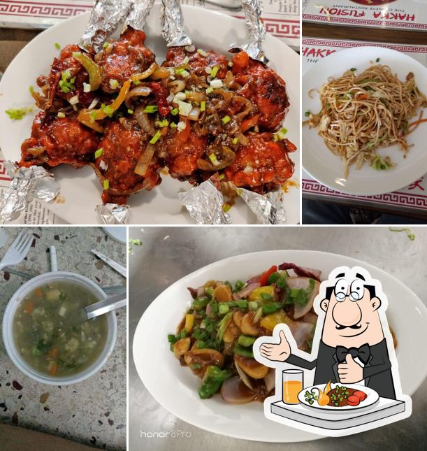 Food at HAKKA FUSION