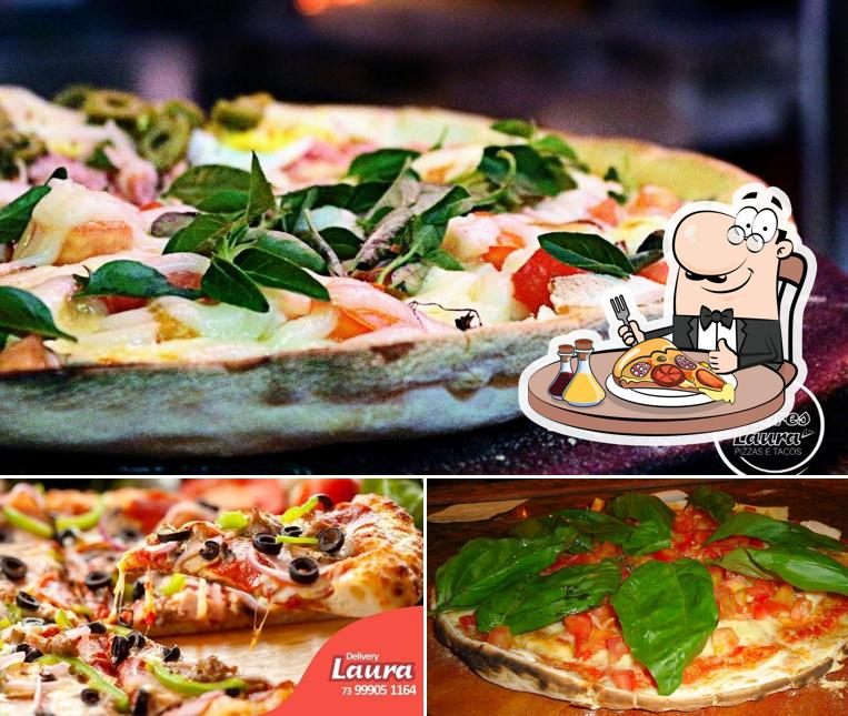 Escolha pizza no Sabores Da Laura