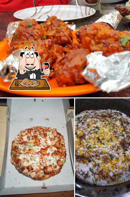 Pick pizza at Babu's A Family Restaurant & Bakery