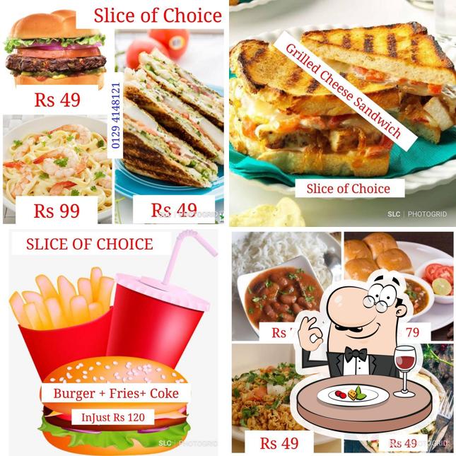 Food at SLICE of Choice